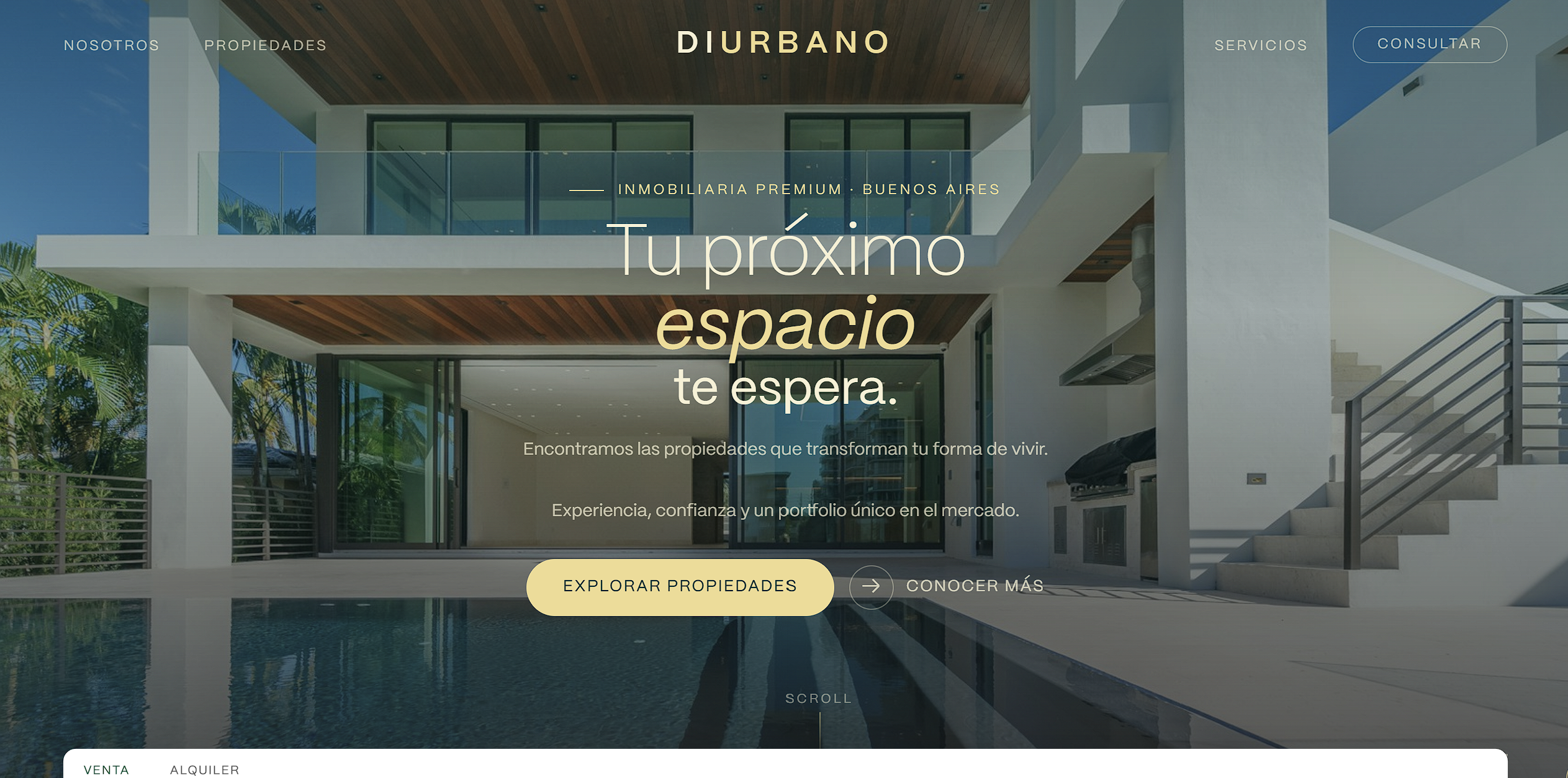 DIURBANO — Proyecto web desarrollado por INTEA Corporate en Buenos Aires